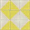 Mexican Talavera Tiles Yellow Light and White
